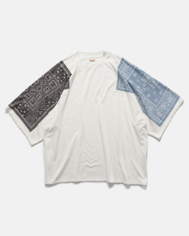 KAPITAL 18.5/-Jersey Bandanna HUGE T (COOKIE) Sax, T-Shirts