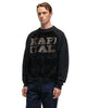 KAPITAL 30/-SWTxFur GRIZZLY SWT (SPEAKEASY KAPITAL) Black, Sweatshirts