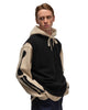 KAPITAL 5G Wool BONE Vest Black, Vests