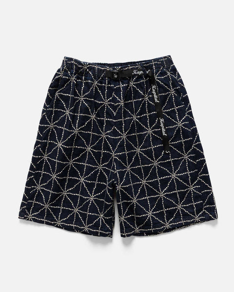 KAPITAL 8oz Denim FOLK-DOJO EASY Shorts Dark #2, Shorts