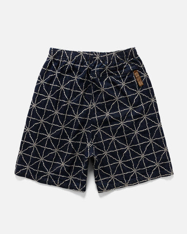 KAPITAL 8oz Denim FOLK-DOJO EASY Shorts Dark #2, Shorts