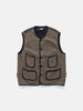 KAPITAL BEACH SWT Knit Vest Charcoal, Vests