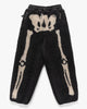 KAPITAL BONE Boa Fleece Easy Pants Black, Pants
