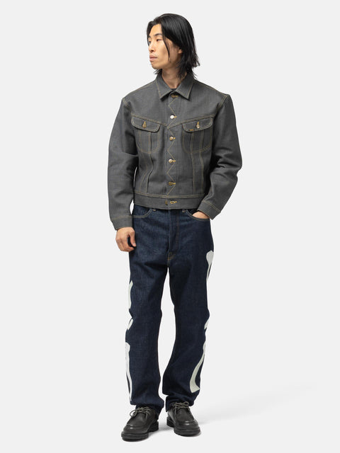 KAPITAL Century Denim Westerner Regular N7S, Denim Jackets