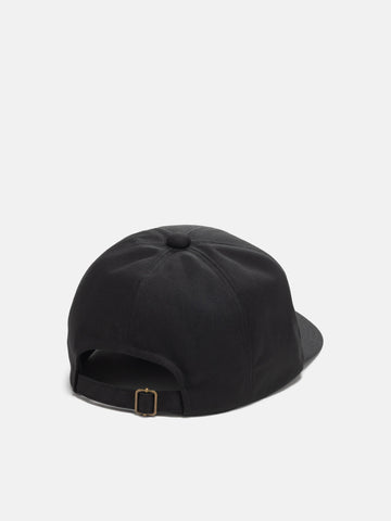 KAPITAL Chino Baseball Cap (PECKISH RAINBOWY) Black, Caps