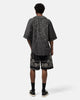 KAPITAL Combed Burberry RAT BRAND Bandana Patchwork EASY Short Pants Black, Shorts