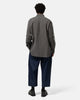 KAPITAL Grandrelle 2TONES BONE Patch Ventilator Workshirt Charcoal, Shirts