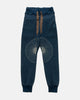 KAPITAL IDG Fleecy Knit SWT Pants (FUROSHIKI Embroidery) Indigo, Sweatpants