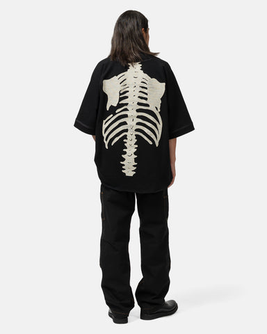 KAPITAL Light Canvas LUMBER Pants Black, Pants