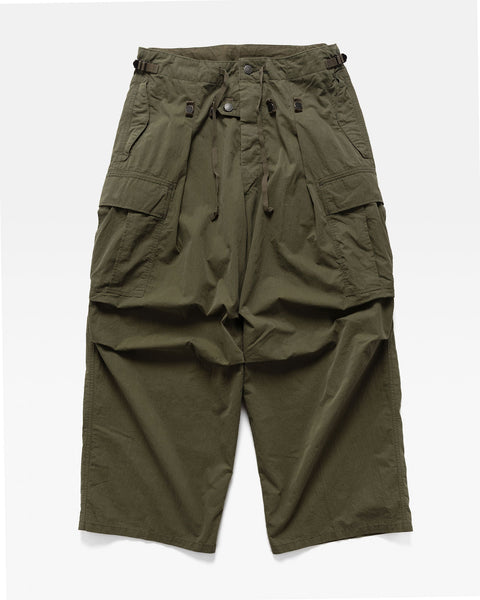 KAPITAL Rip Stop JUMBO Cargo Pants Khaki, Cargo Pants