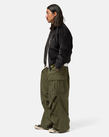 KAPITAL Rip Stop JUMBO Cargo Pants Khaki, Cargo Pants