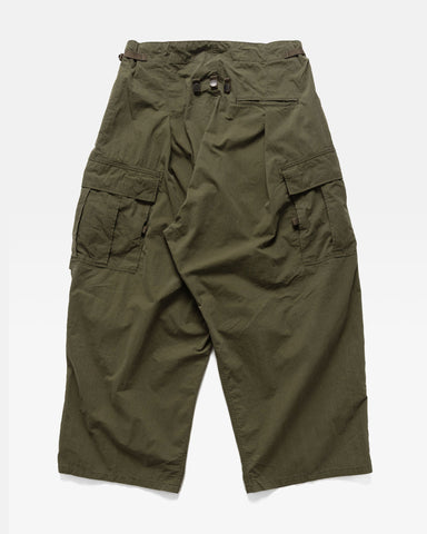KAPITAL Rip Stop JUMBO Cargo Pants Khaki, Cargo Pants