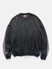 KAPITAL SWT Knit 2Tones Remake BIG SWT (BONE) BLKxPurple, Sweatshirts