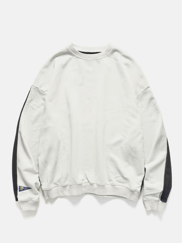 KAPITAL SWT Knit 2Tones Remake BIG SWT (BONE) ECRxBLACK, Sweatshirts