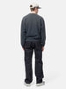 KAPITAL SWT Knit Crew SWT (Kapsize Rule) Black, Sweatshirts