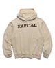 KAPITAL SWT Knit Hoodie (SPEAKEASY KAPITAL) Ecru, Hoodies