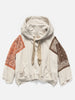 KAPITAL TOP SWT Knit Bandana DEVIL HOODIE Brown, Hoodies