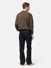 KAPTAIN SUNSHINE Cotton Knit Skipper Shirt Mocha Brown, Sweatshirts
