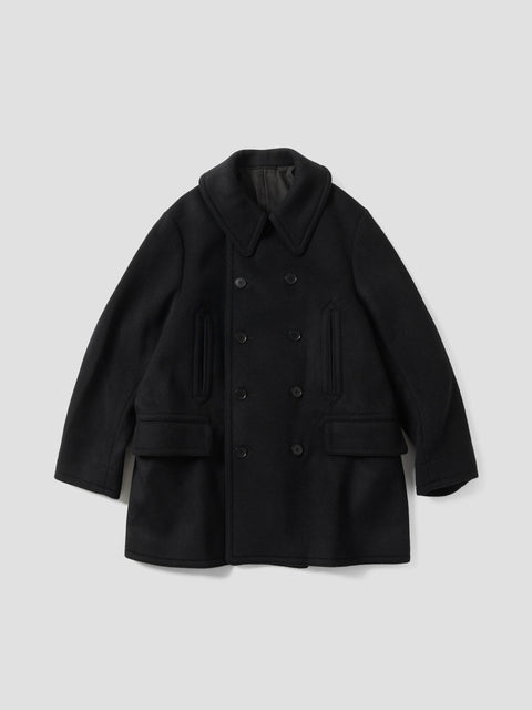 KAPTAIN SUNSHINE Pea Coat Top Black, Coats
