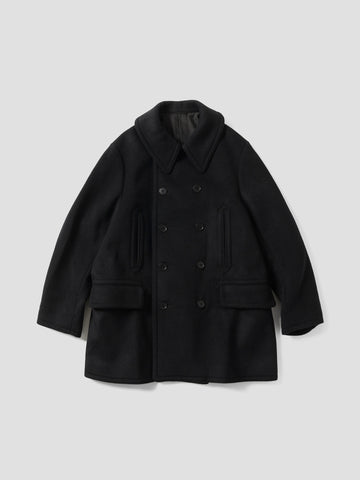 KAPTAIN SUNSHINE Pea Coat Top Black, Coats