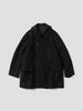 KAPTAIN SUNSHINE Pea Coat Top Black, Coats