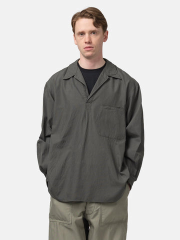 KAPTAIN SUNSHINE Pullover Shirt STRIPE Ink Black, Shirts
