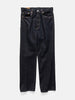 KAPTAIN SUNSHINE Skate Shoecut Denim Pants Indigo One Wash, Jeans