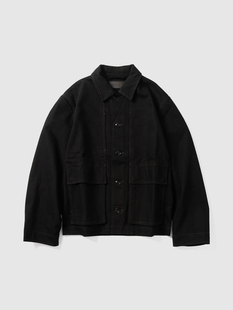 LEMAIRE Boxy Jacket Black, Jackets