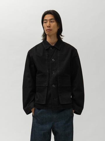 LEMAIRE Boxy Jacket Black, Jackets