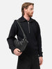 LEMAIRE Large Croissant Bag Black, Shoulder Bags