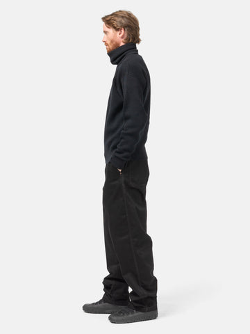 LEMAIRE Maxi Barrel Workwear Pants Black, Pants