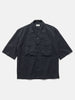 LEMAIRE Short Sleeve Utility Shirt Squid Ink, Shirts