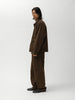 LEMAIRE Twisted Belted Pants Ristretto, Pants