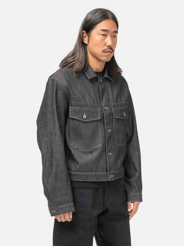 LEMAIRE Trucker Jacket Slate, Denim Jackets