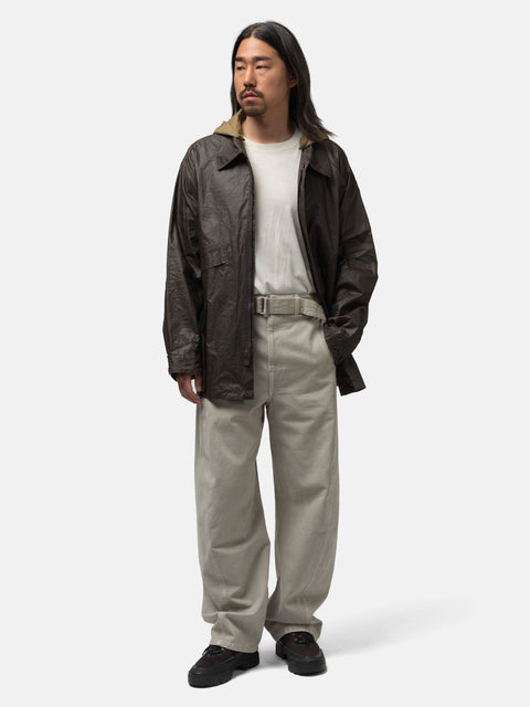 LEMAIRE Twisted Belted Pants Moonstone, Pants