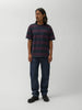 Levi's Vintage Clothing LVC 1960's Casuals Tee Carbon Plum Stripe, T-Shirts