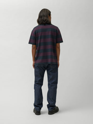 Levi's Vintage Clothing LVC 1960's Casuals Tee Carbon Plum Stripe, T-Shirts