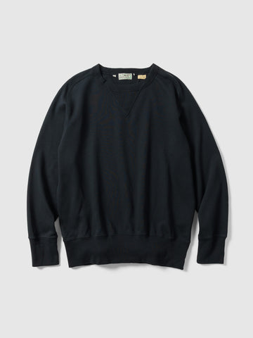 Levi's Vintage Clothing LVC Bay Meadows Sweatshirt Jet Black, Sweatshirts