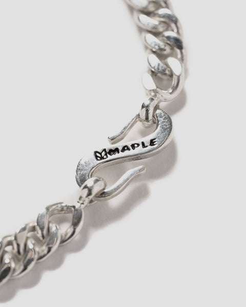 MAPLE Cuban Link Bracelet 5mm Silver 925, Jewelry