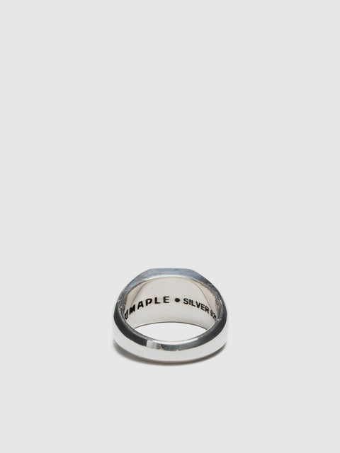 Maple Duppy Signet Mother Of Pearl Silver 925, Jewelry