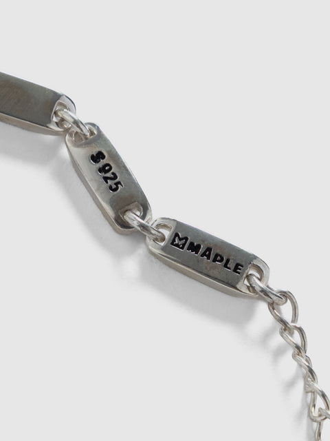 Maple Poncho Bracelet Silver 925/Navy, Jewelry