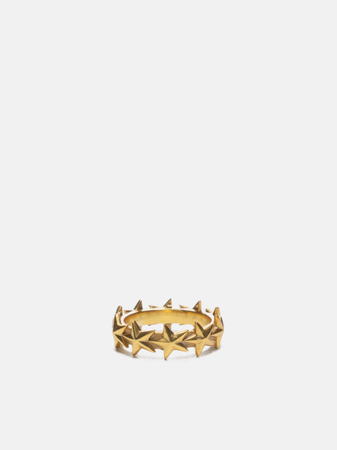 MAPLE Star Ring Medium 14K Gold Plated, Rings