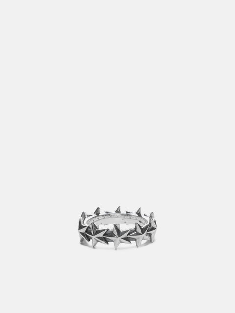 MAPLE Star Ring Medium Silver 925, Rings