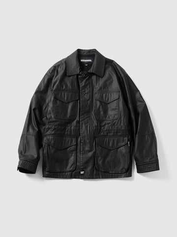 Neighborhood Coated M-43 Type Jacket Black, Jackets