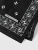 Neighborhood Geometric Pattern Bandana Black, Bandanas