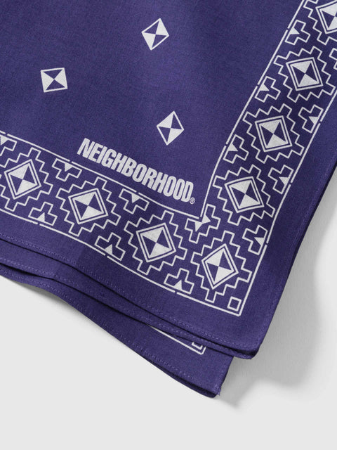 Neighborhood Geometric Pattern Bandana Navy, Bandanas