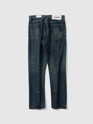 Neighborhood Washed Denim DP Mid Pants Indigo, Jeans