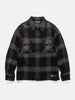 Flat shot of NEIGHBORHOOD Buffalo Check Shirt LS Gray