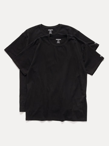 Neighborhood Classic 2Pack Tee SS Black, T-Shirts