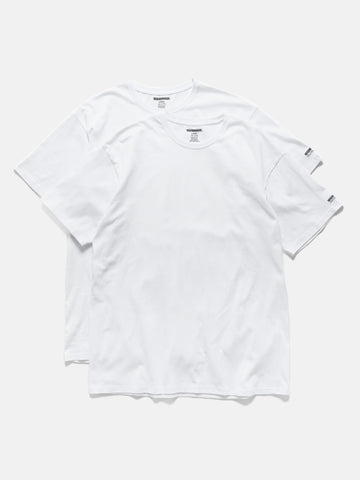 Neighborhood Classic 2Pack Tee SS White, T-Shirts